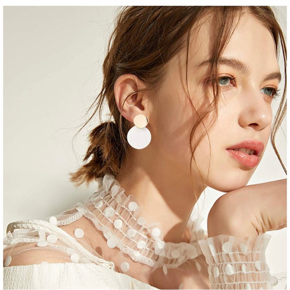 🌻NEW🌻 Geometric Dangle Earrings Retro Curved